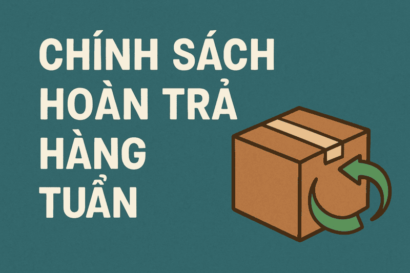 Chinh sach hoan tra hang tuan Chính sách hoàn trả hàng tuần